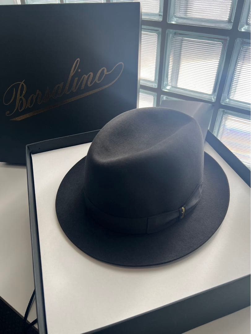 激安！超美品！早い者勝ち！ボルサリーノハット！
