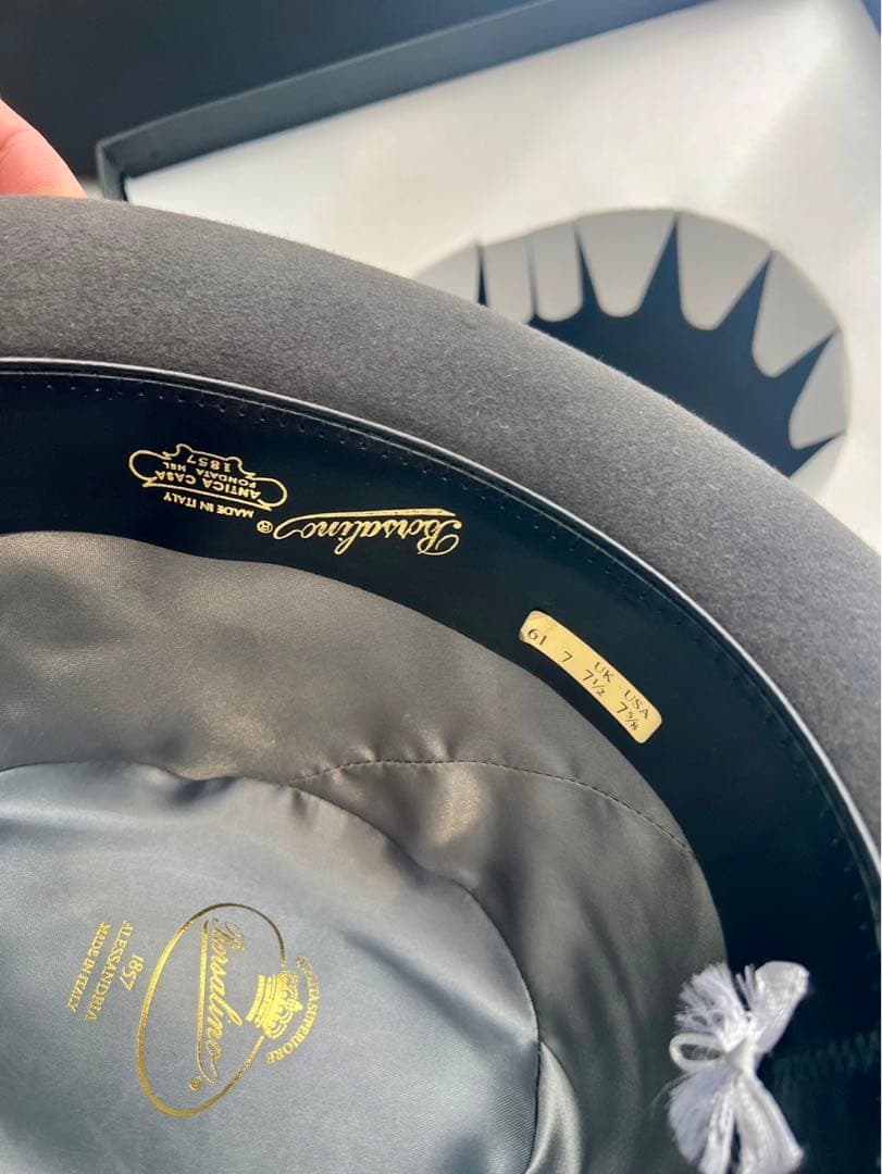 激安！超美品！早い者勝ち！ボルサリーノハット！