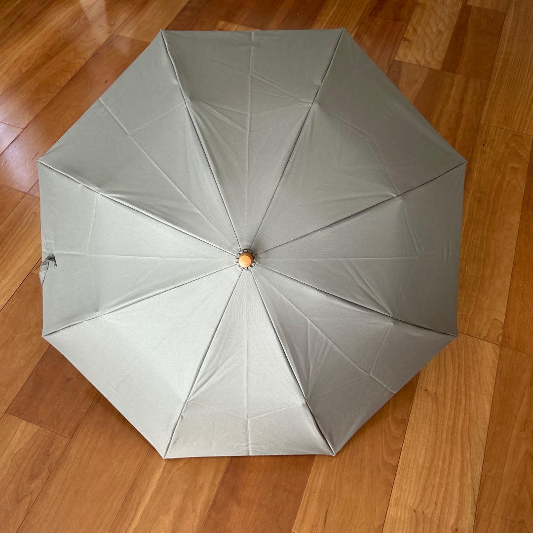 サンバリア　100 日傘　2段折り　モスグレー