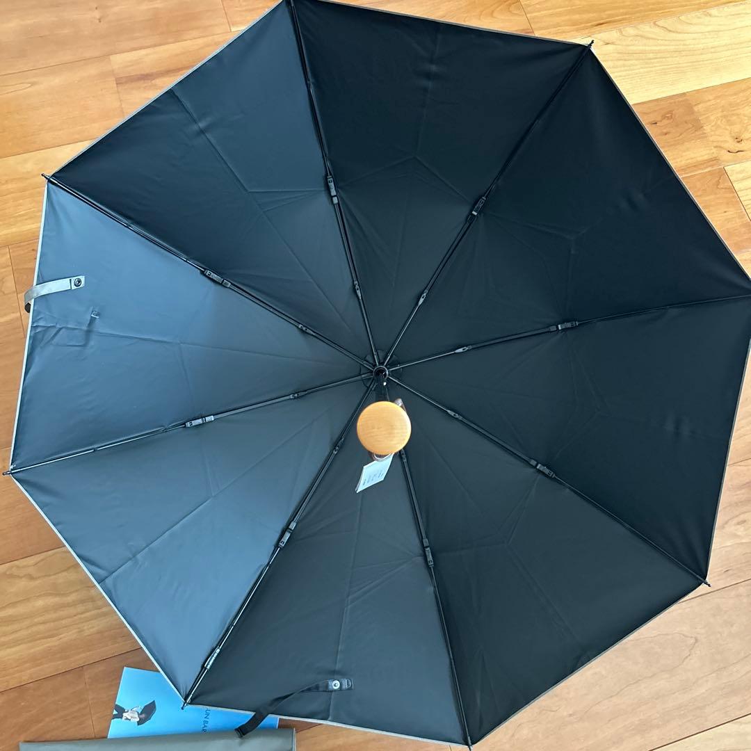 サンバリア　100 日傘　2段折り　モスグレー