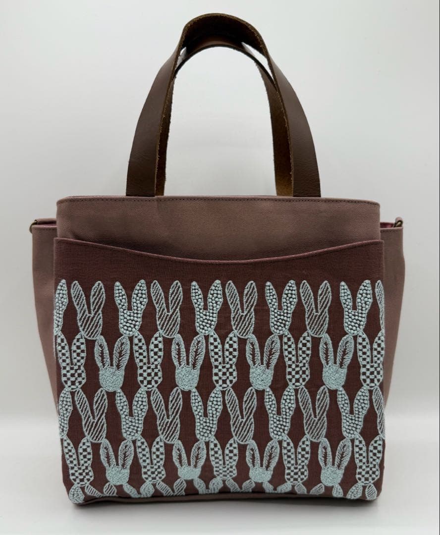 ミナペルホネン pomppia ハンドメイドバッグ