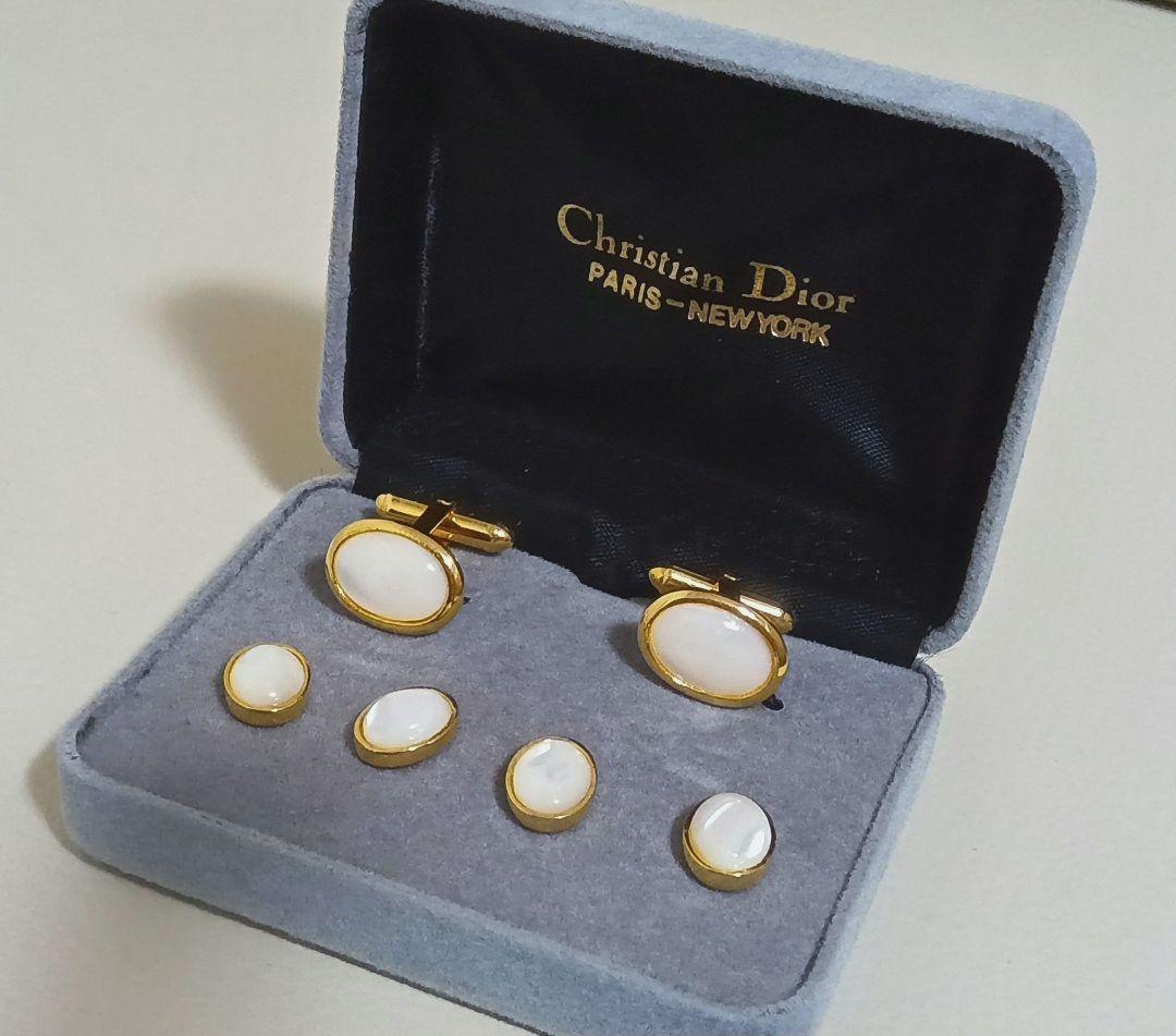 ヴィンテージ　Christian Dior カフリンクス セット
