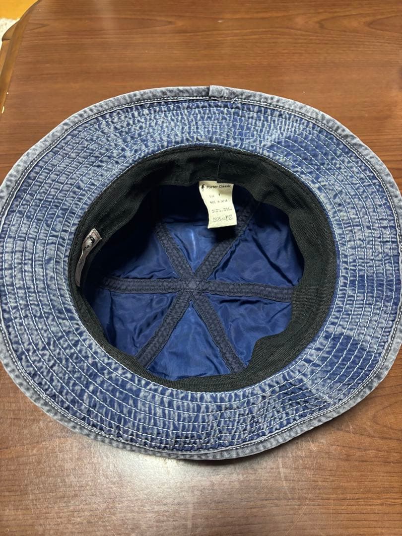 [激レア]Porter ポーター スーパーナイロンハット 藍染 m37