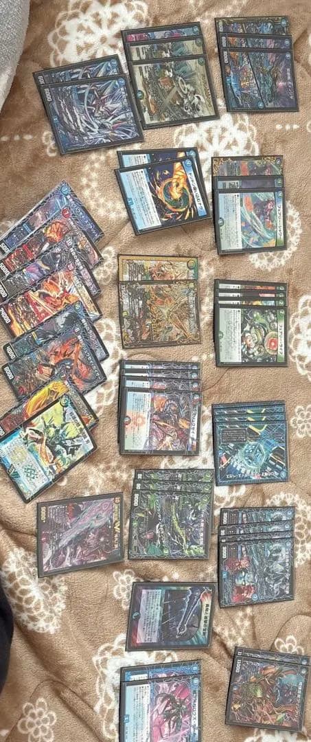 デュエルマスターズカード 約40枚セット改造したクロニクルデッキスリーブ付き