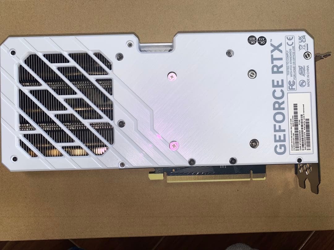 グラフィックボード・グラボ・ビデオカード GeForce RTX4060ti 8gb