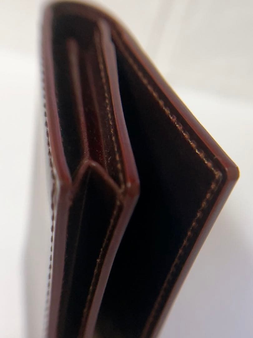 ガンゾ　GANZO 名刺入れ　カードケース　ブラウン　馬革　未使用品