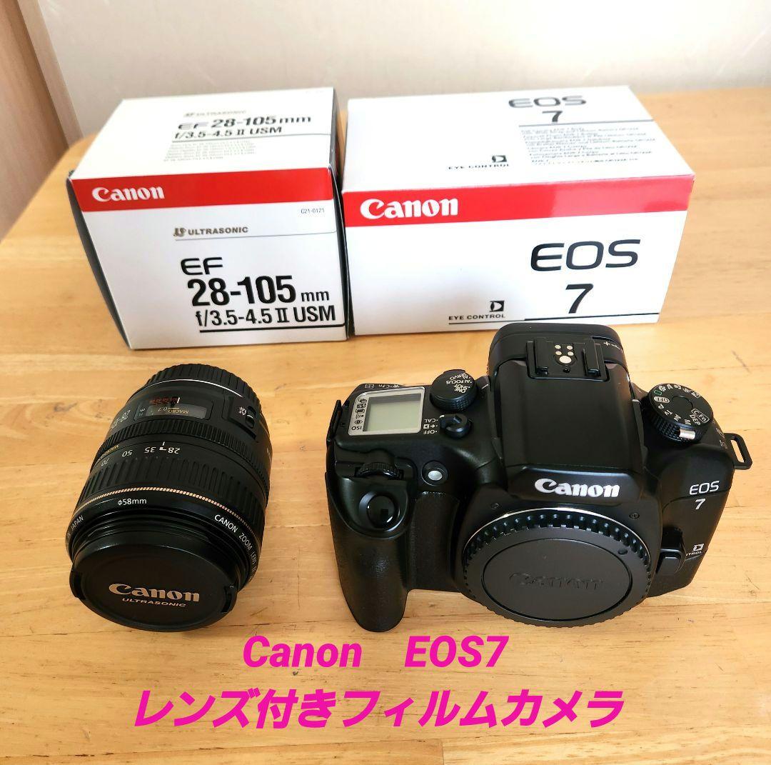 ★動作確認済★Canon　EOS7　レンズ付きフィルムカメラ