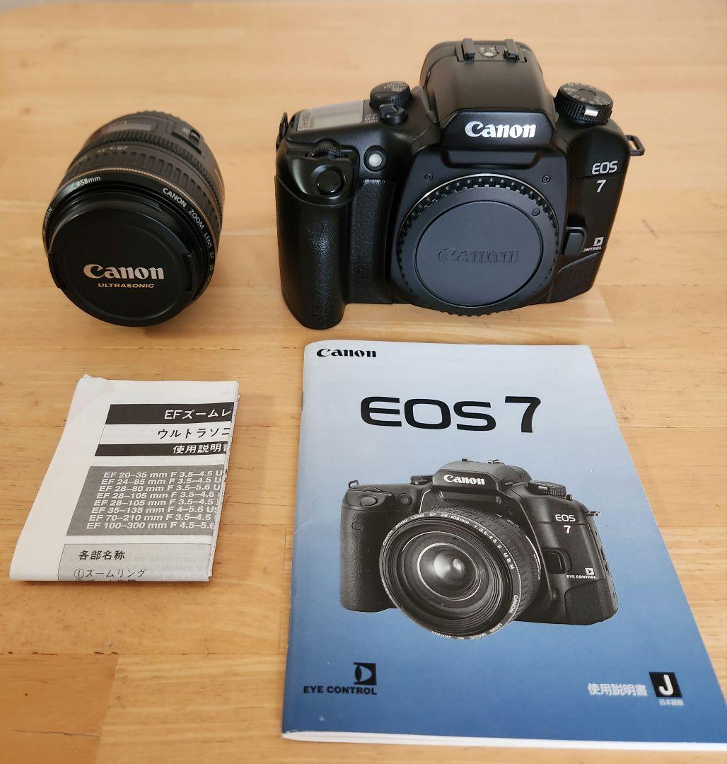 ★動作確認済★Canon　EOS7　レンズ付きフィルムカメラ