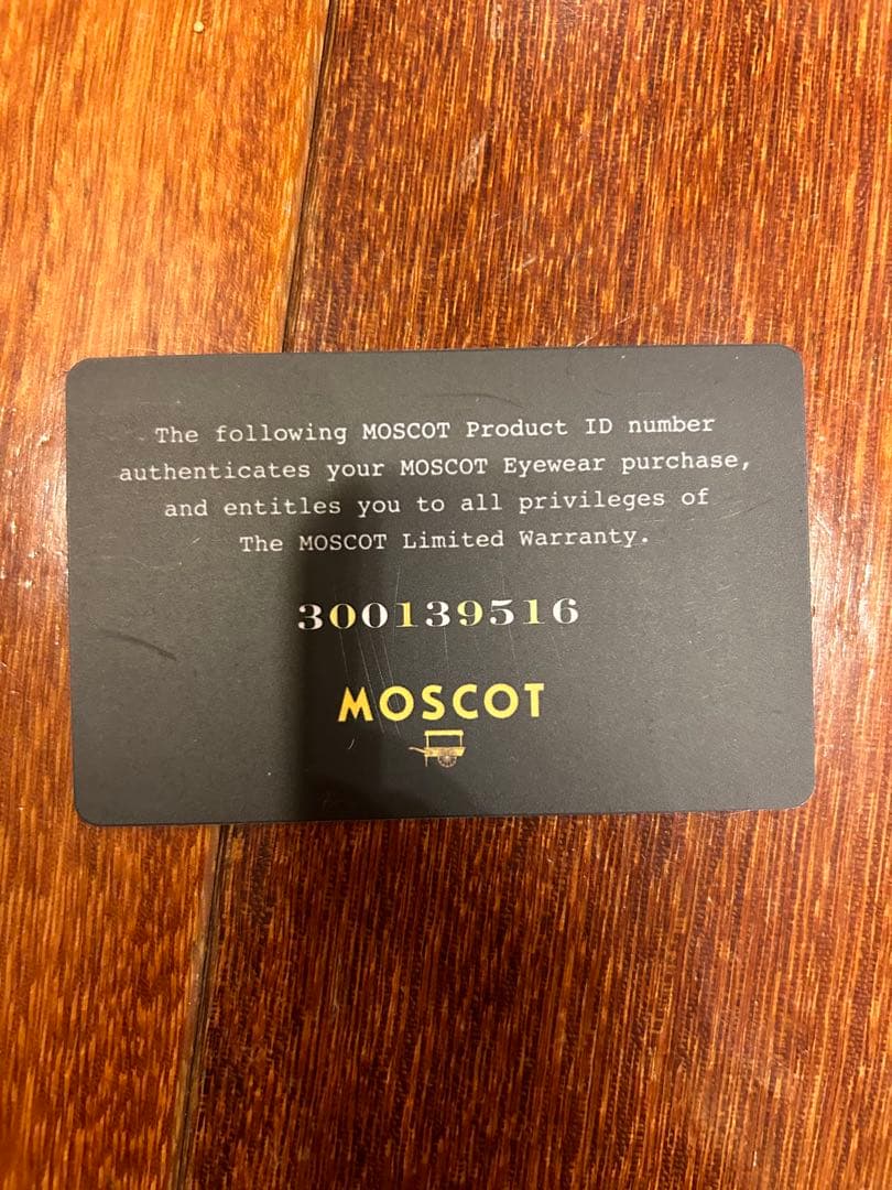 小物 MOSCOT LEMTOSH SUN 46