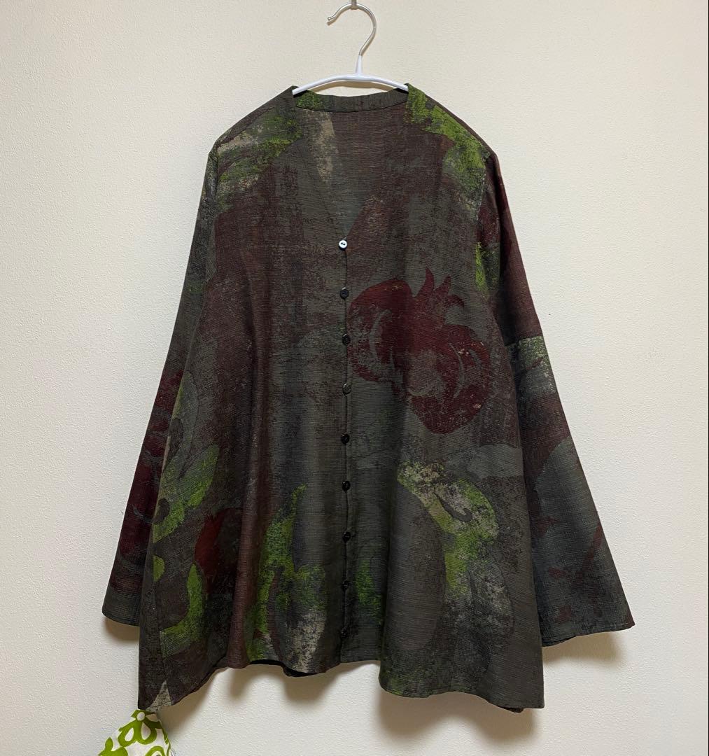 ヨーガンレール　'フレスコ'　チュニック　未使用近　2024SS　ババグーリ