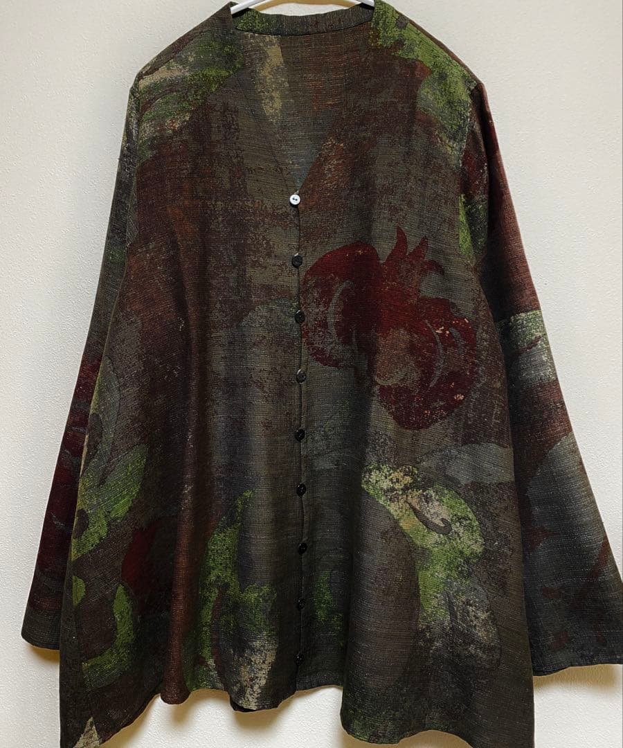 ヨーガンレール　'フレスコ'　チュニック　未使用近　2024SS　ババグーリ