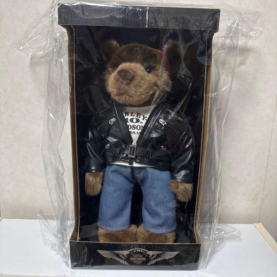 ハーレーダビッドソン　110周年　限定テディベア
