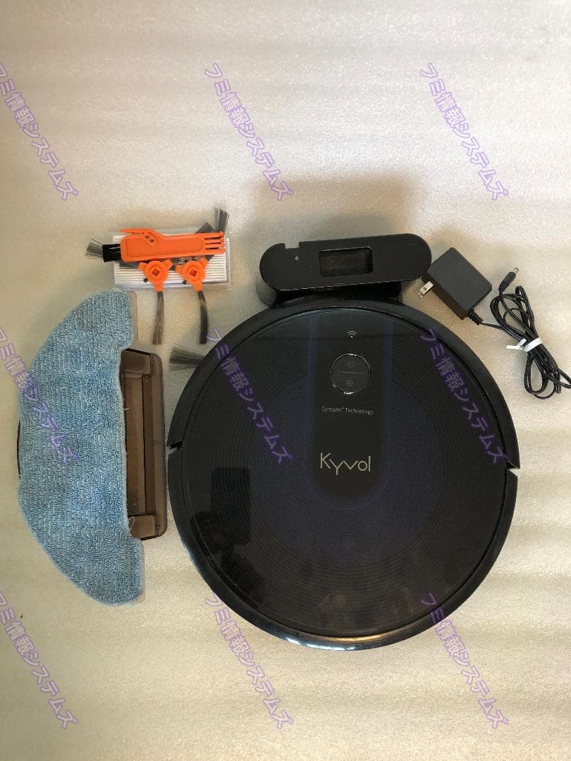 キーボルスマート掃除ロボット/吸力3000Pa/水拭き/100分/E31/良品㊻