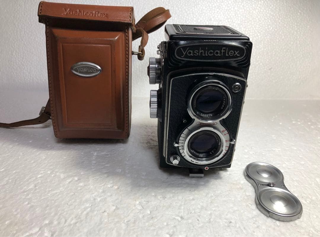 YashicaFlex 二眼レフカメラ レザーケース付き