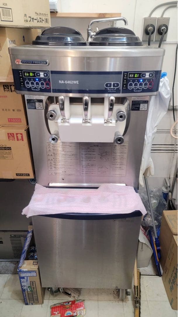 NISSEI アイスクリームメーカー 業務用 ソフトクリームサーバー