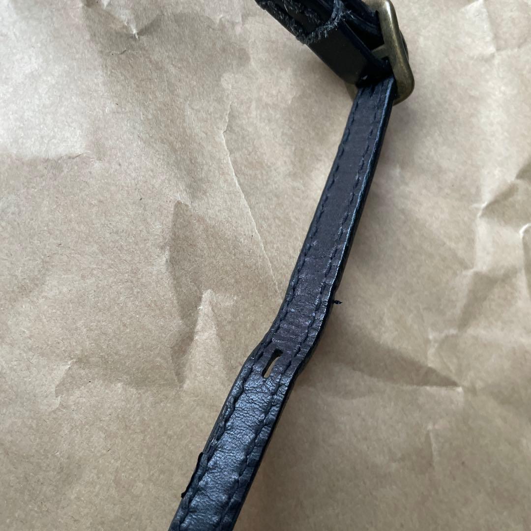 【ebagos】エバゴス カーフ ハンドバッグ S ケリー ミニ ブラック 籐籠