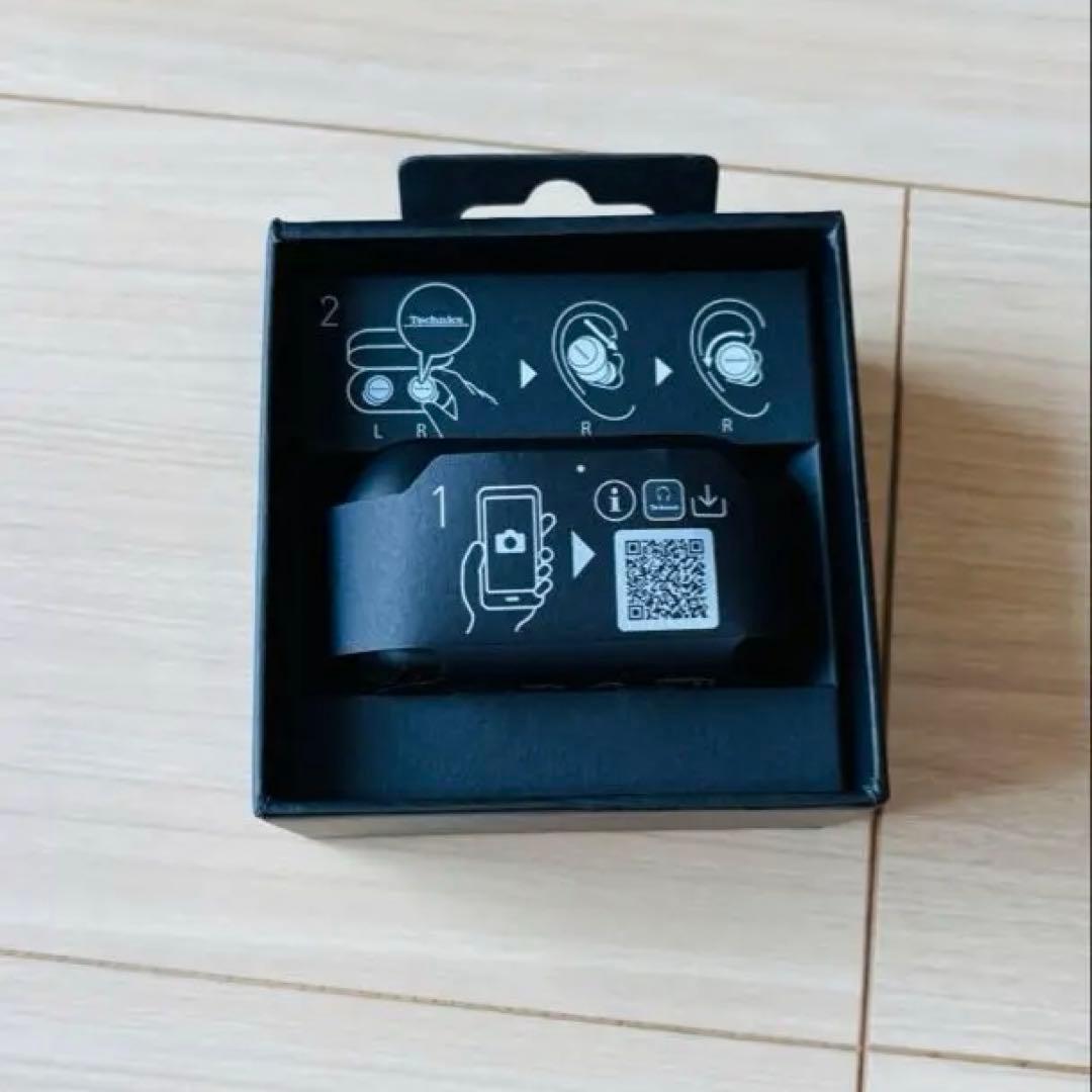 【美品】Technics ワイヤレスイヤホン EAH-AZ100-K ブラック