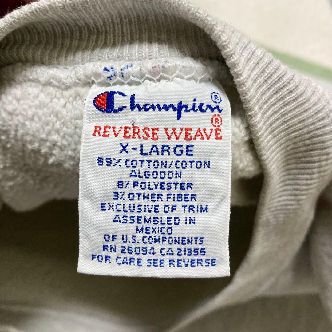90s Championグリーンベイパッカーズ リバースウィーブ刺繍タグXL