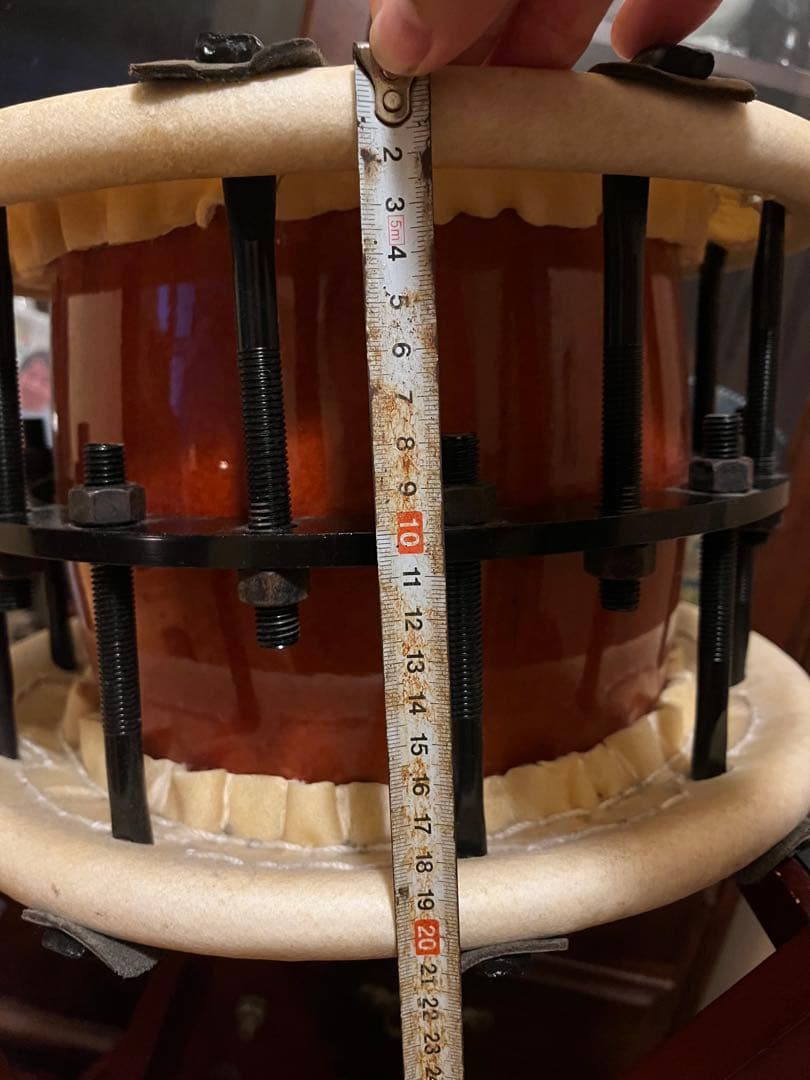 締太鼓　木製胴体 スタンド付き　即購入✖️