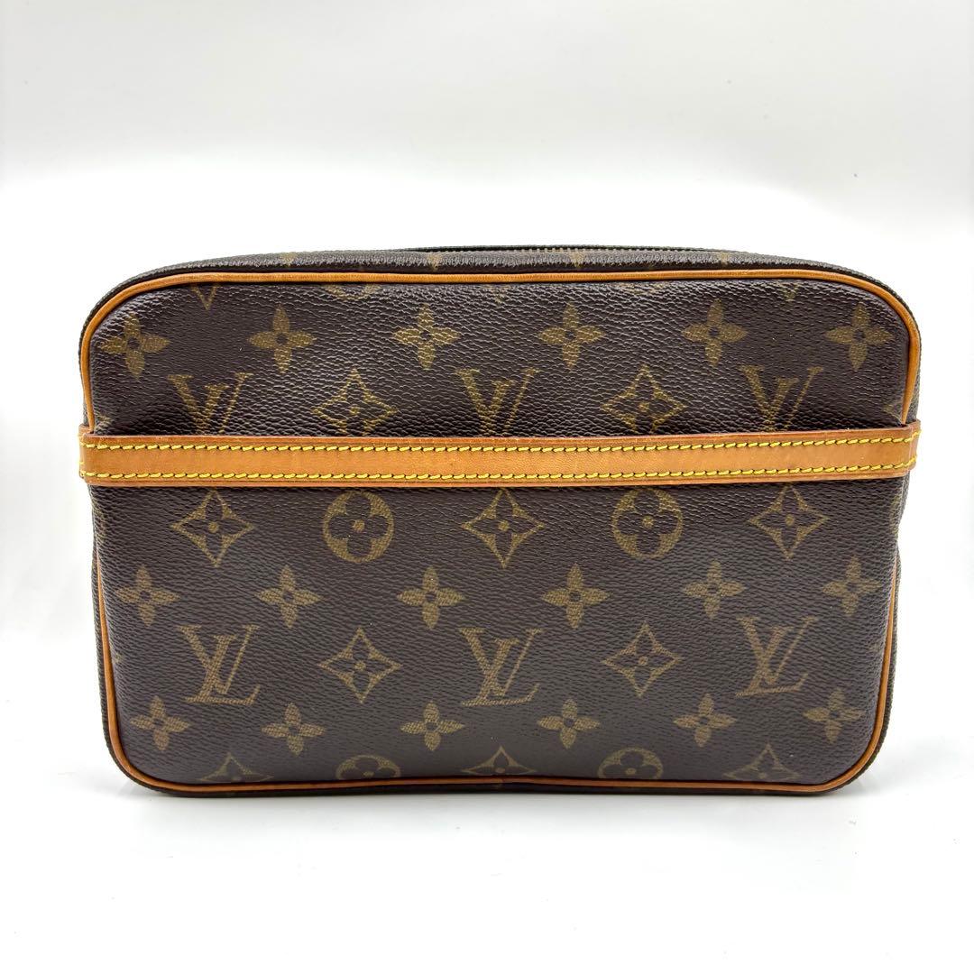正規品 廃盤 ルイヴィトン コンピエーニュ23 クラッチバッグ モノグラム