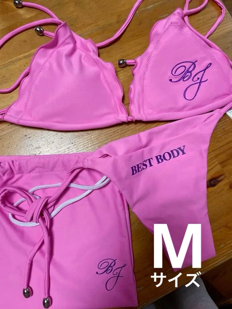 BBJ ベストボディジャパン 公式 ビキニ ピンク M