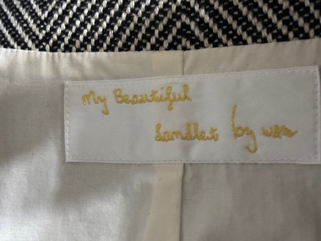 my beautiful landlet ノーカラージャケット・スヌードセット