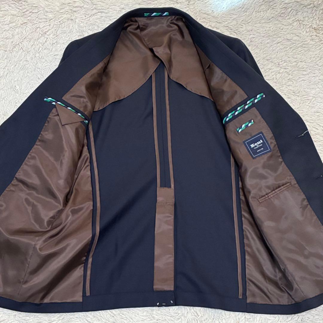 KENT 【未使用タグ付】 紺ブレ 銀ボタン アンコン テーラード ジャケット