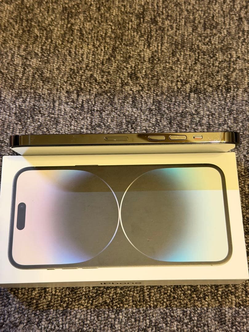 超美品Apple iPhone 14ProMAX 256 ブラック　フィルム付き