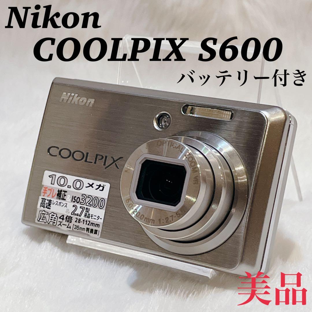 【✨美品✨】Nikon COOLPIX S600【✨バッテリー付き✨】
