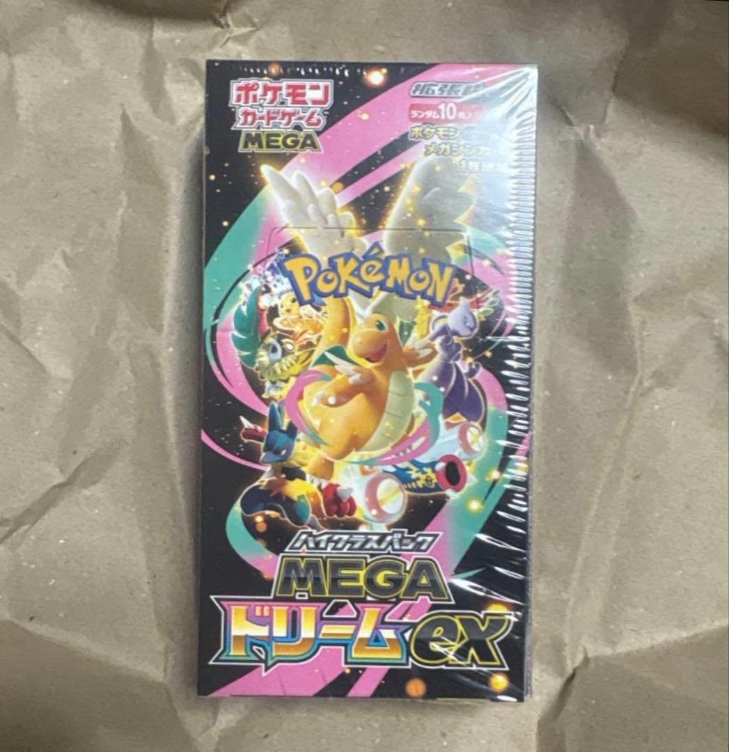 【即日発送】ポケカ MEGA ドリームex シュリンク付き BOX