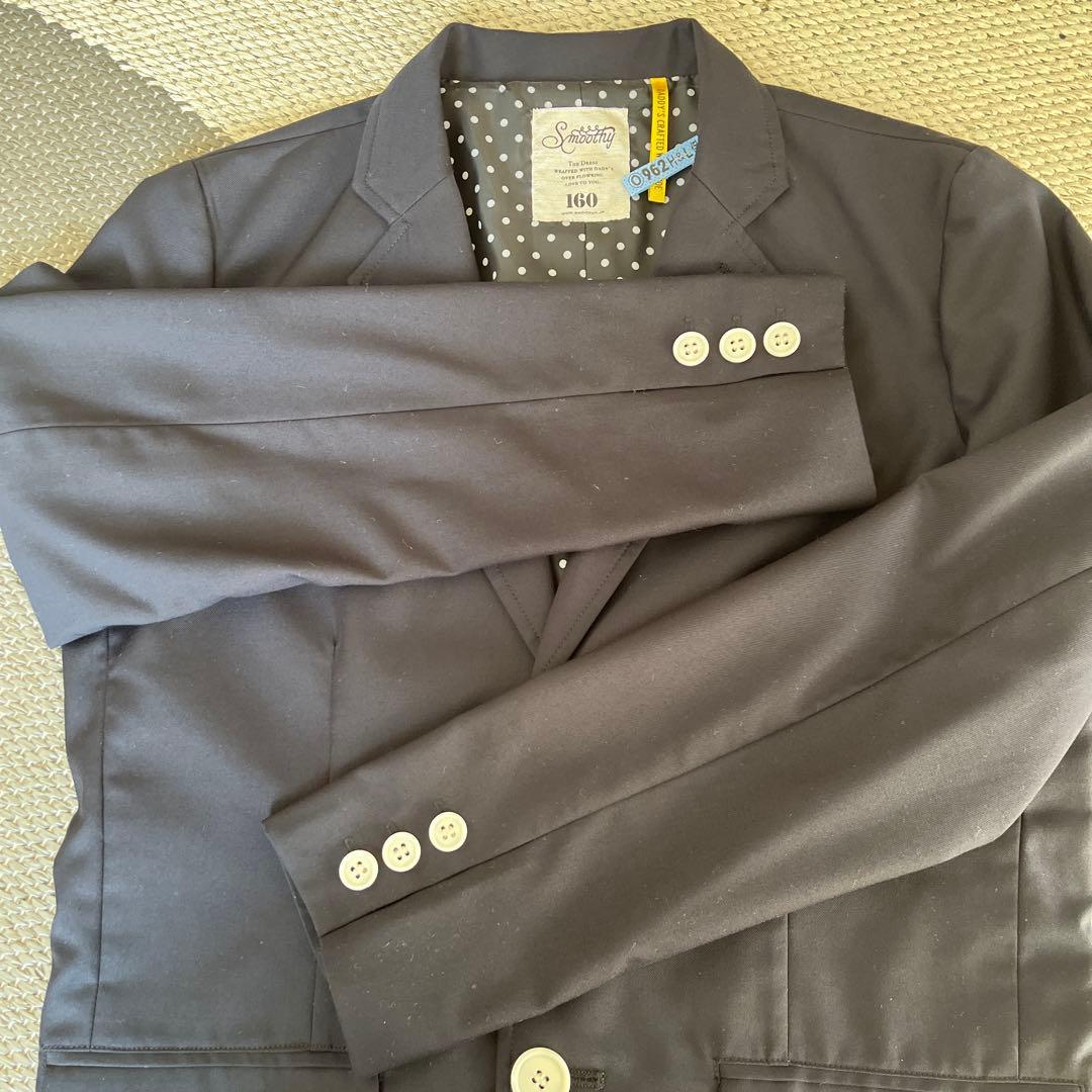 Smoothy 黒 スーツ・ブレザー 160サイズ