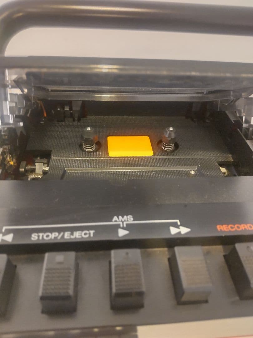 【希少】 SONY CFS-700 STEREO ラジカセ キューブリック