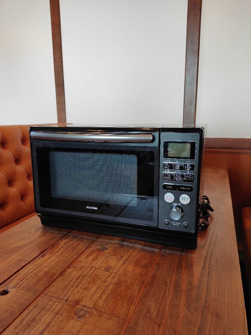 【美品】 アイリスオーヤマ スチームオーブンレンジ MO-FS2403-B