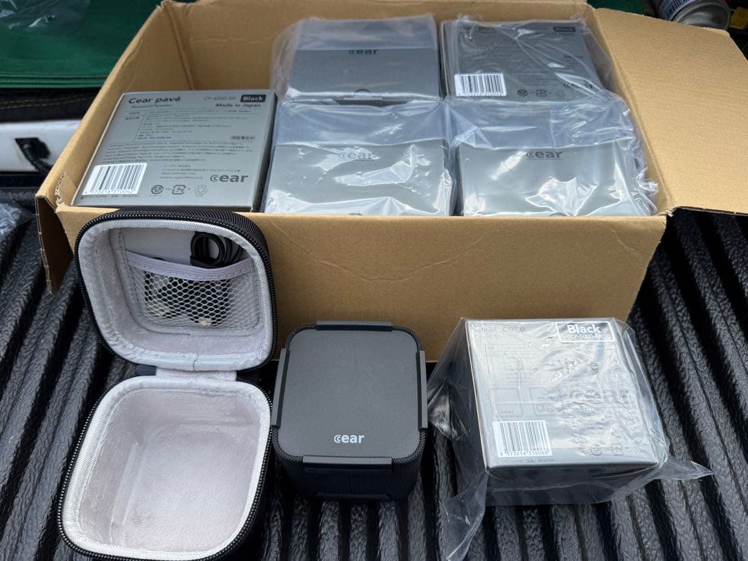 バラ売り可！Cear pave シーイヤーパヴェ5個+トランスミッター