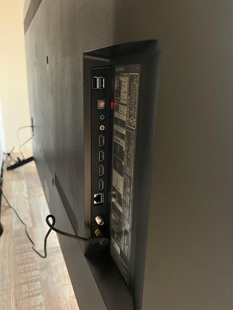 極美品 SONY 4K液晶テレビ 65V型 2024年製 KJ65X75WL