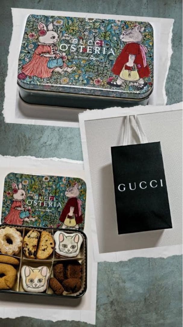 GUCCI × ヒグチユウコ クッキー缶 A Trip to Italy