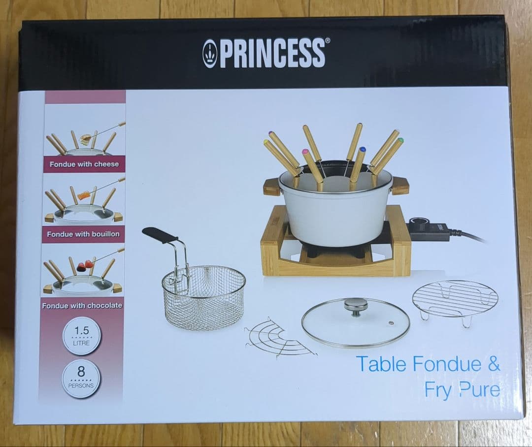 PRINCESS テーブルフォンデュ＆フライピュア