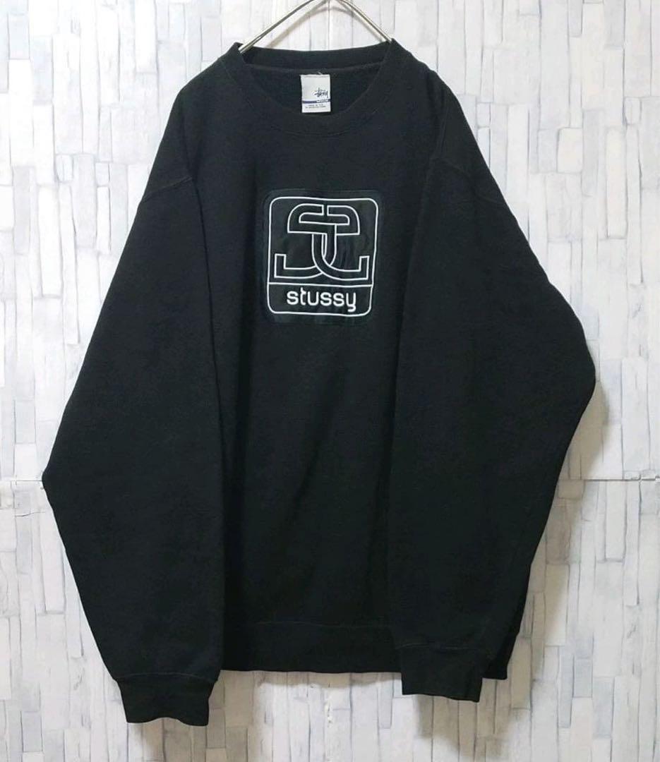 Stussy ブラック スウェット