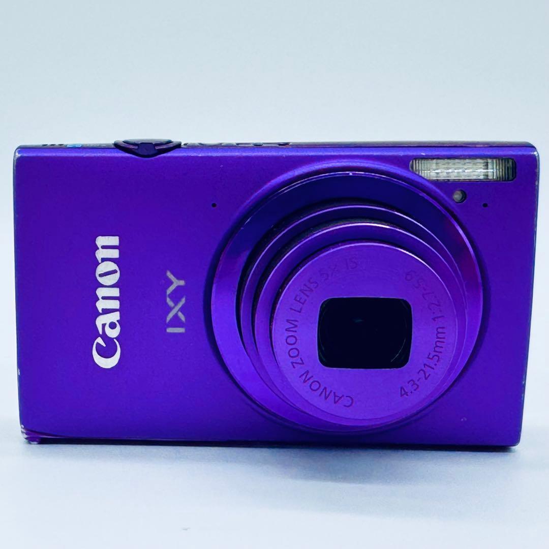 【訳あり】Canon IXY 430F パープル FULL HD デジタルカメラ