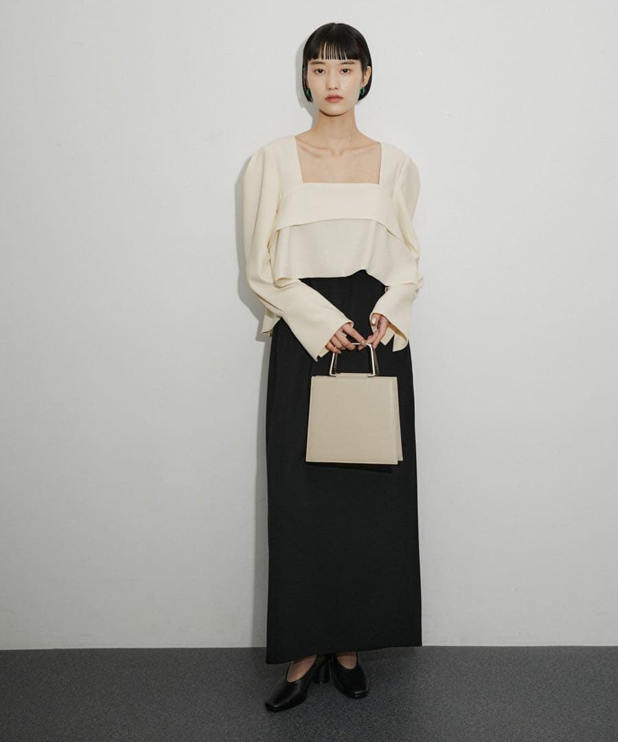 ADAM ET ROPÉ FEMME アダムエロペ　ペプラムドレス　36サイズ