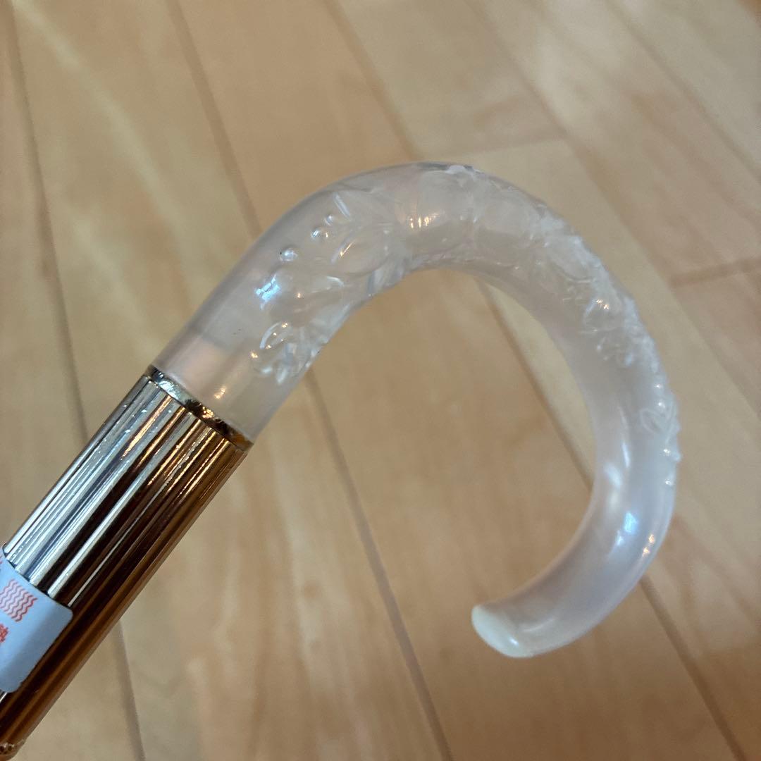 ジルスチュアート　ブラックフリル　晴雨兼用日傘