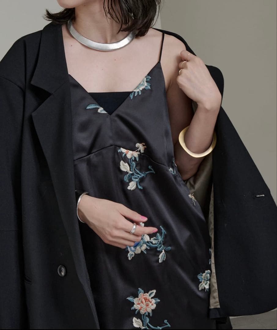 Omekashi レイヤードキャミチュニック