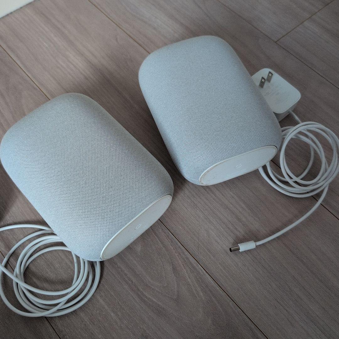 Google Nest Audio 2個セット