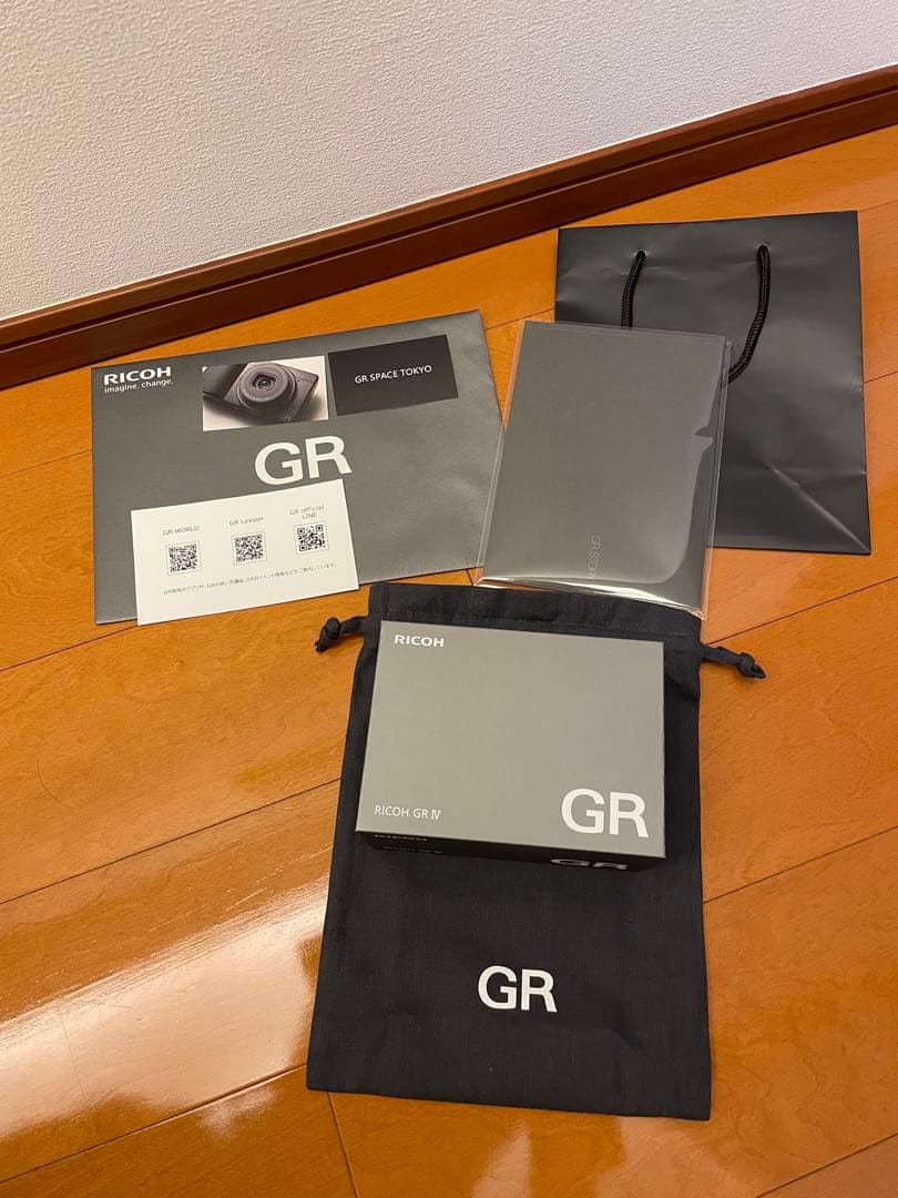 RICOH GR IV リコー GR4 新品未開封　限定グッズ付き