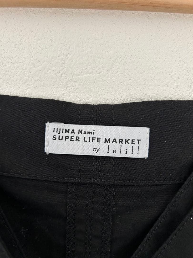 lelill レリル ジレエプロン ブラック M 飯島奈美 ほぼ日LIFE