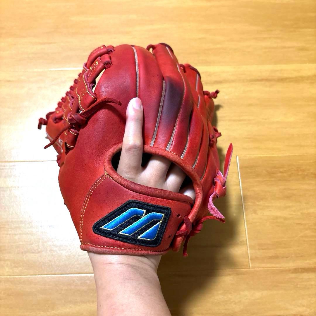 野球グローブ　ミズノ　軟式　左投げ　ビューリーグ　ビッグエム