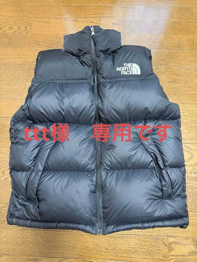THE NORTH FACE ヌプシダウンベスト Mサイズ ブラック