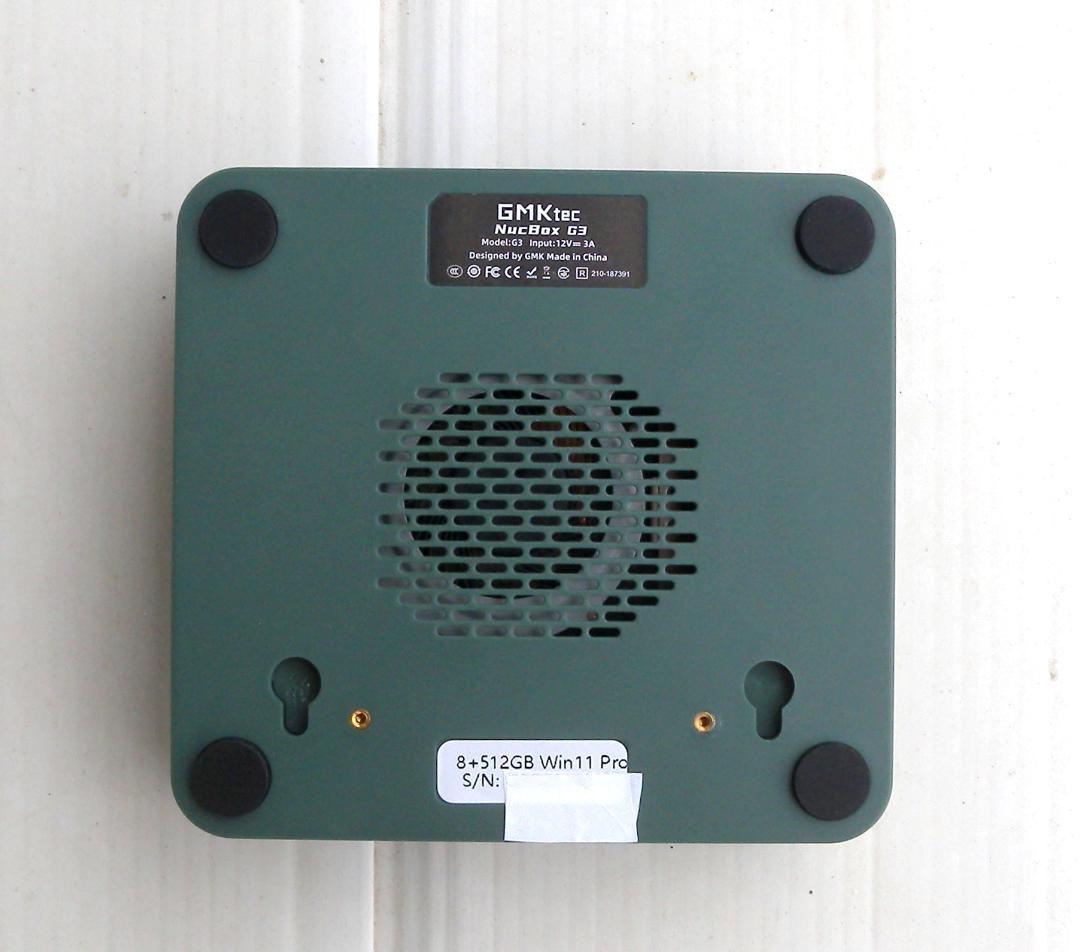 GMKtec NucBox G3 ミニPC