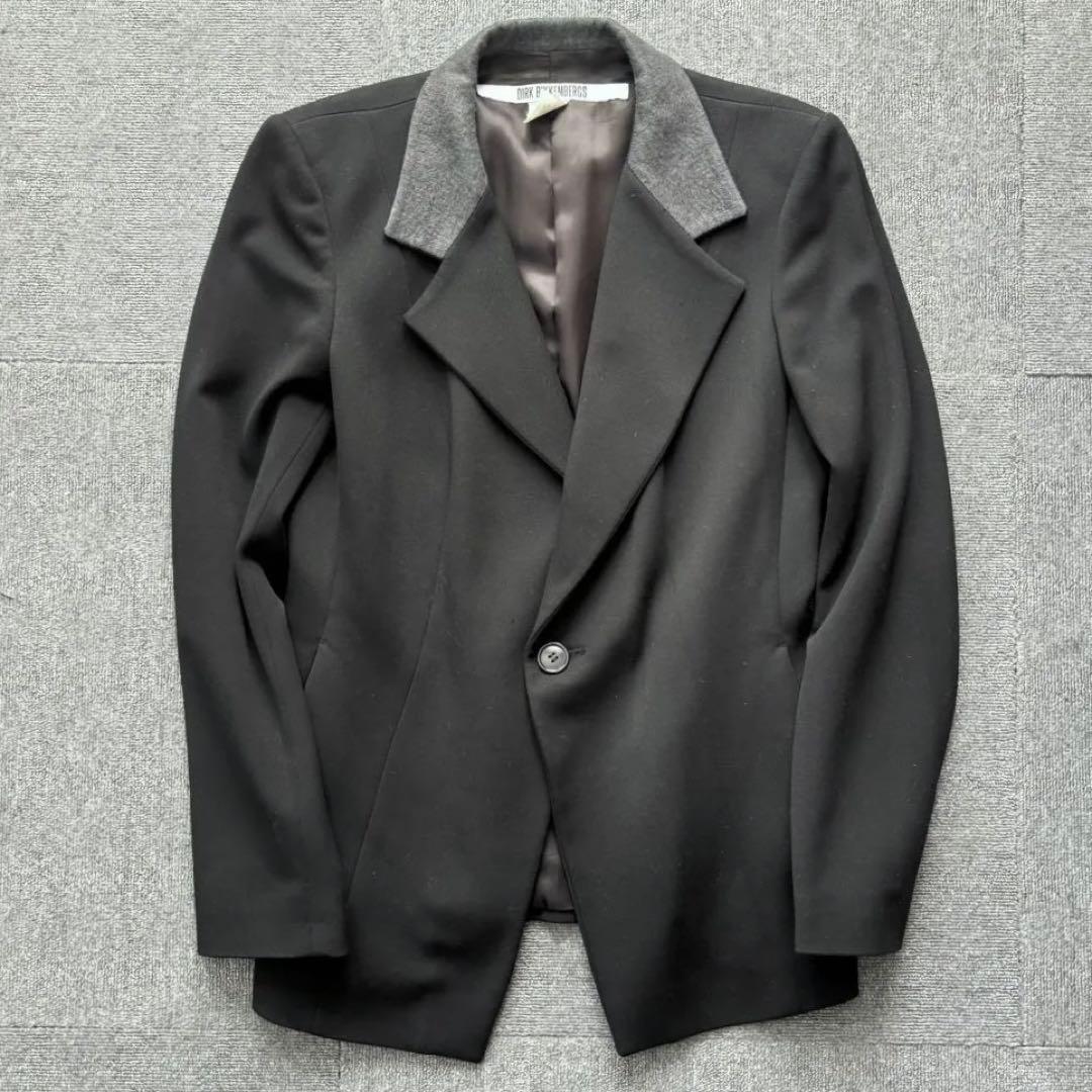 dirk bikkenbergs ウール 切り替えジャケット