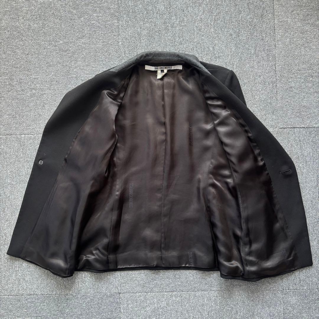 dirk bikkenbergs ウール 切り替えジャケット